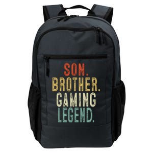 Son Brother Gaming Legend Meaningful Gift Daily Commute Backpack