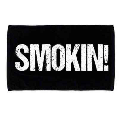 Smokin Bbq Grill Barbecue Cool Gift Microfiber Hand Towel