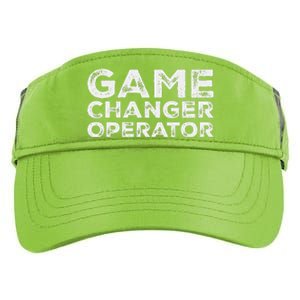 Softball & Baseball Game Scorekeeper Changer Operator Design Adult Drive Performance Visor