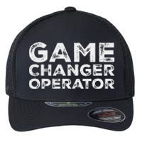 Softball & Baseball Game Scorekeeper Changer Operator Design Flexfit Unipanel Trucker Cap