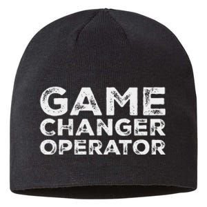 Softball & Baseball Game Scorekeeper Changer Operator Design Sustainable Beanie