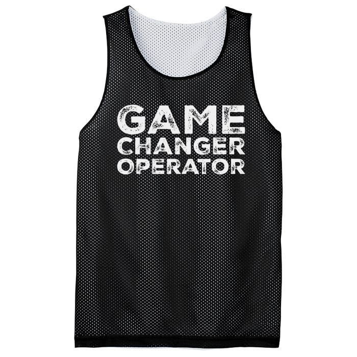 Softball & Baseball Game Scorekeeper Changer Operator Design Mesh Reversible Basketball Jersey Tank