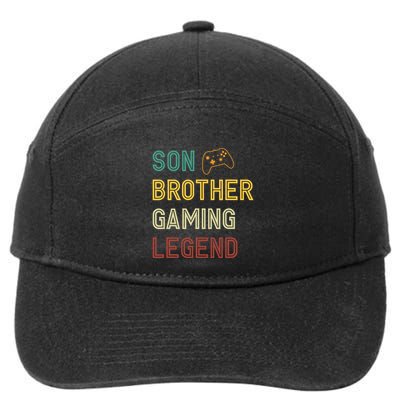 Son Brother Gaming Legend 7-Panel Snapback Hat