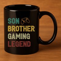 Son Brother Gaming Legend 11oz C Handle Ceramic Mug