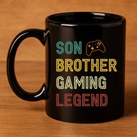 Son Brother Gaming Legend 11oz C Handle Ceramic Mug
