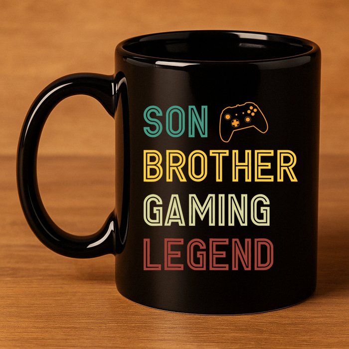 Son Brother Gaming Legend 11oz C Handle Ceramic Mug