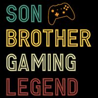 Son Brother Gaming Legend Baby Bodysuit