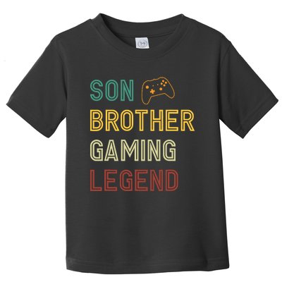 Son Brother Gaming Legend Toddler T-Shirt