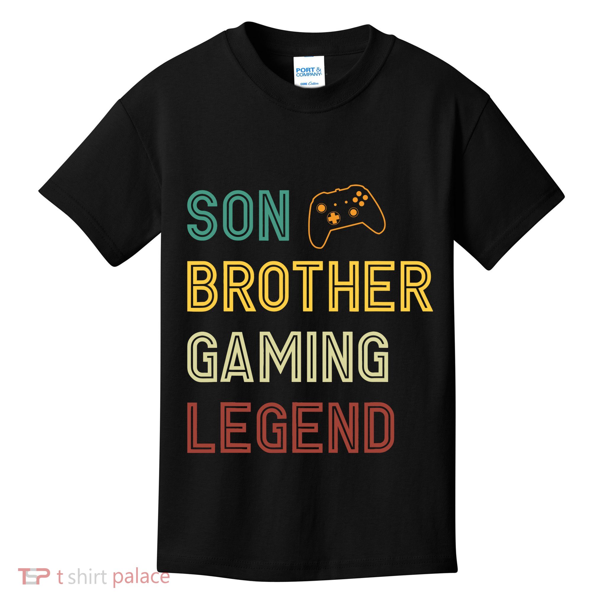 Son Brother Gaming Legend Kids T-Shirt