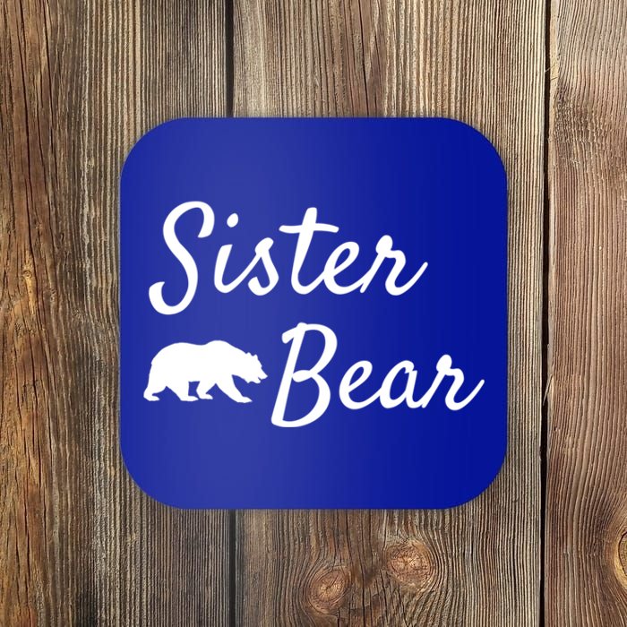 Sister Bear Gift Christmas Papa Bear Mama Bear Bear Great Gift Coaster