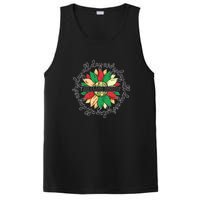 Sunflower Black Girl Queen Black History Month Juneteenth PosiCharge Competitor Tank