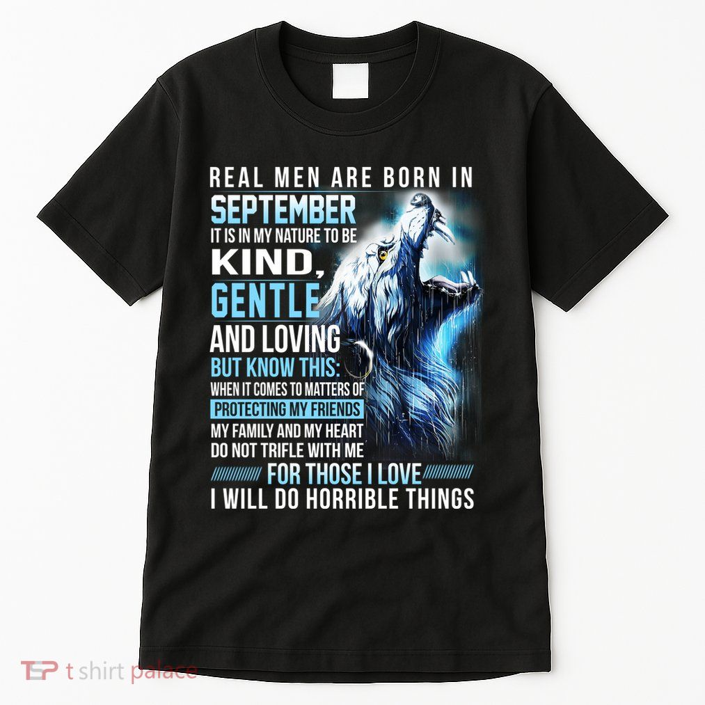 September Birthday Gift Tall T-Shirt
