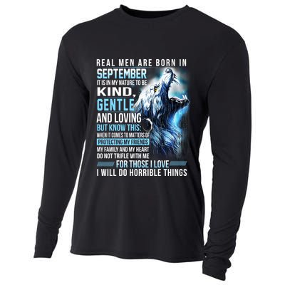 September Birthday Gift Cooling Performance Long Sleeve Crew