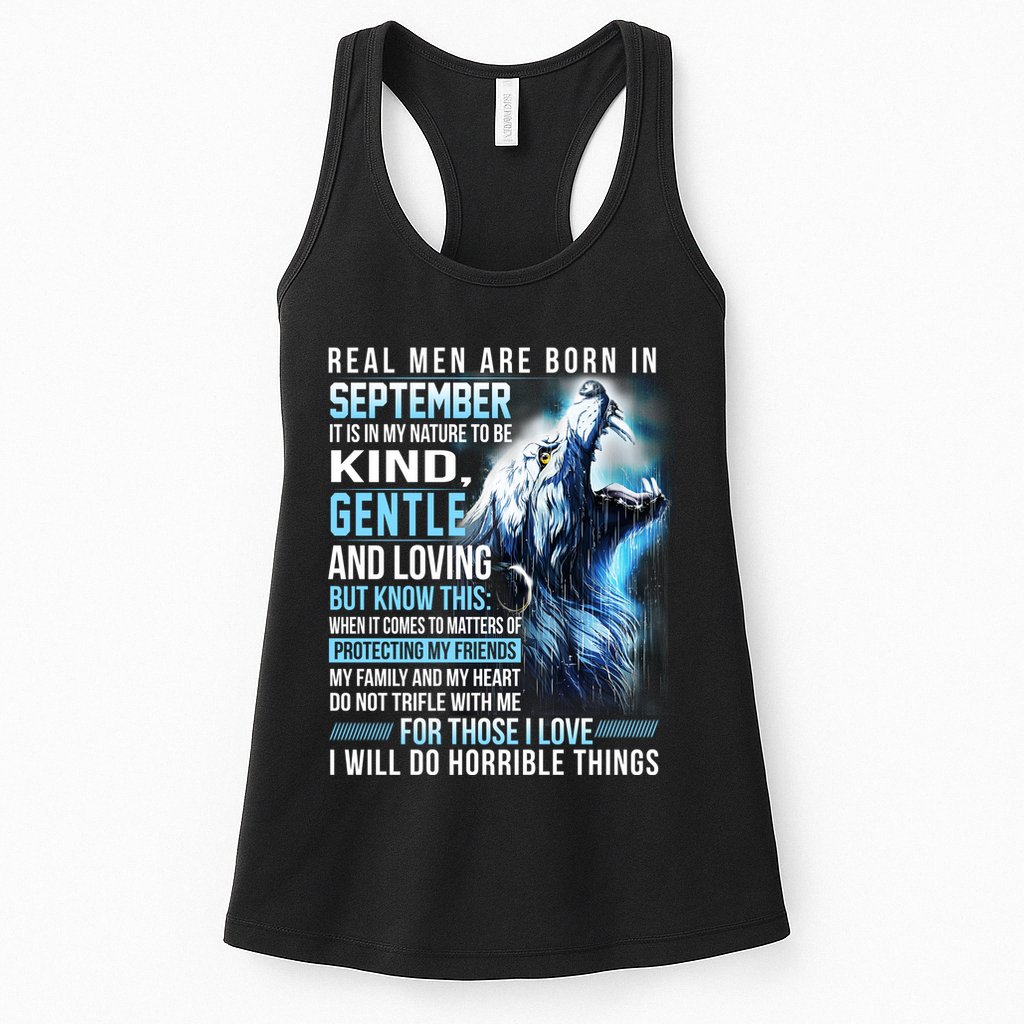 September Birthday Gift Womens Tank Top