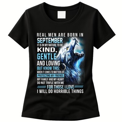 September Birthday Gift Womens T-Shirt