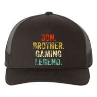 Son Brother Gaming Legend Gamer Gaming Yupoong Adult 5-Panel Trucker Hat