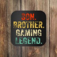 Son Brother Gaming Legend Gamer Gaming Coaster