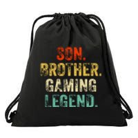 Son Brother Gaming Legend Gamer Gaming Drawstring Bag