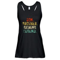 Son Brother Gaming Legend Gamer Gaming Ladies Essential Flowy Tank