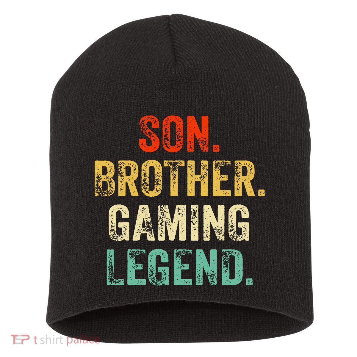 Son Brother Gaming Legend Gamer Gaming Short Acrylic Beanie