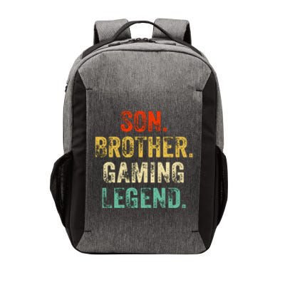 Son Brother Gaming Legend Gamer Gaming Vector Backpack