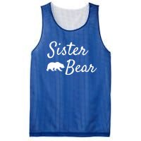 Sister Bear Gift Christmas Papa Bear Mama Bear Bear Meaningful Gift Mesh Reversible Basketball Jersey Tank