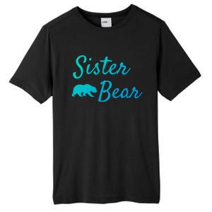 Sister Bear Gift Christmas Papa Bear Mama Bear Bear Meaningful Gift Tall Fusion ChromaSoft Performance T-Shirt