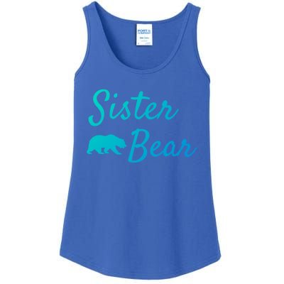 Sister Bear Gift Christmas Papa Bear Mama Bear Bear Meaningful Gift Ladies Essential Tank