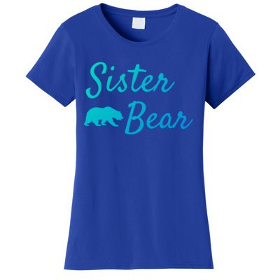 Sister Bear Gift Christmas Papa Bear Mama Bear Bear Meaningful Gift Women's T-Shirt