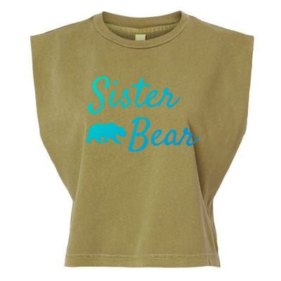 Sister Bear Gift Christmas Papa Bear Mama Bear Bear Meaningful Gift Garment-Dyed Women's Muscle Tee