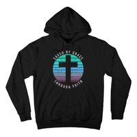 Saved By Grace Through Faith Ephesians 28 Bible Religious Hoodie