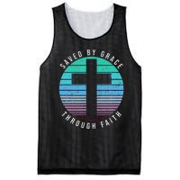 Saved By Grace Through Faith Ephesians 28 Bible Religious Mesh Reversible Basketball Jersey Tank