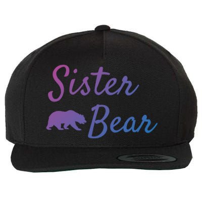 Sister Bear Gift Christmas Papa Bear Mama Bear Bear Meaningful Gift Wool Snapback Cap