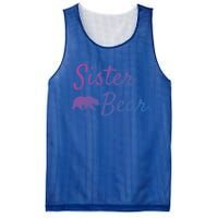 Sister Bear Gift Christmas Papa Bear Mama Bear Bear Meaningful Gift Mesh Reversible Basketball Jersey Tank