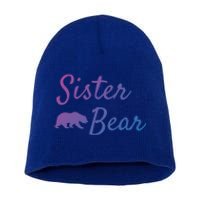 Sister Bear Gift Christmas Papa Bear Mama Bear Bear Meaningful Gift Short Acrylic Beanie