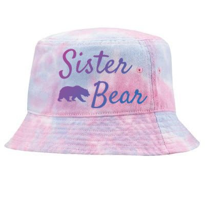 Sister Bear Gift Christmas Papa Bear Mama Bear Bear Meaningful Gift Tie-Dyed Bucket Hat