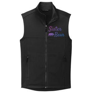 Sister Bear Gift Christmas Papa Bear Mama Bear Bear Meaningful Gift Collective Smooth Fleece Vest