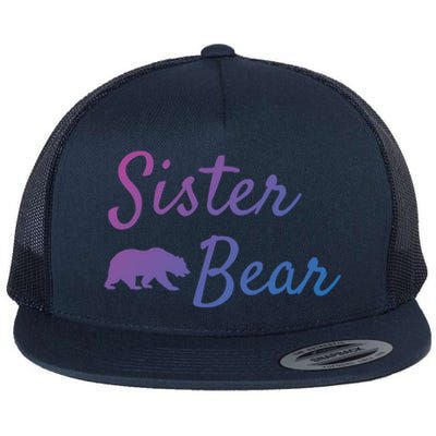 Sister Bear Gift Christmas Papa Bear Mama Bear Bear Meaningful Gift Flat Bill Trucker Hat