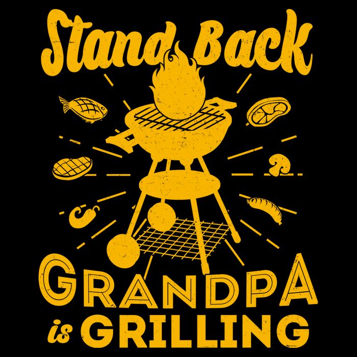 Stand Back Grandpa Is Grilling City Backpack