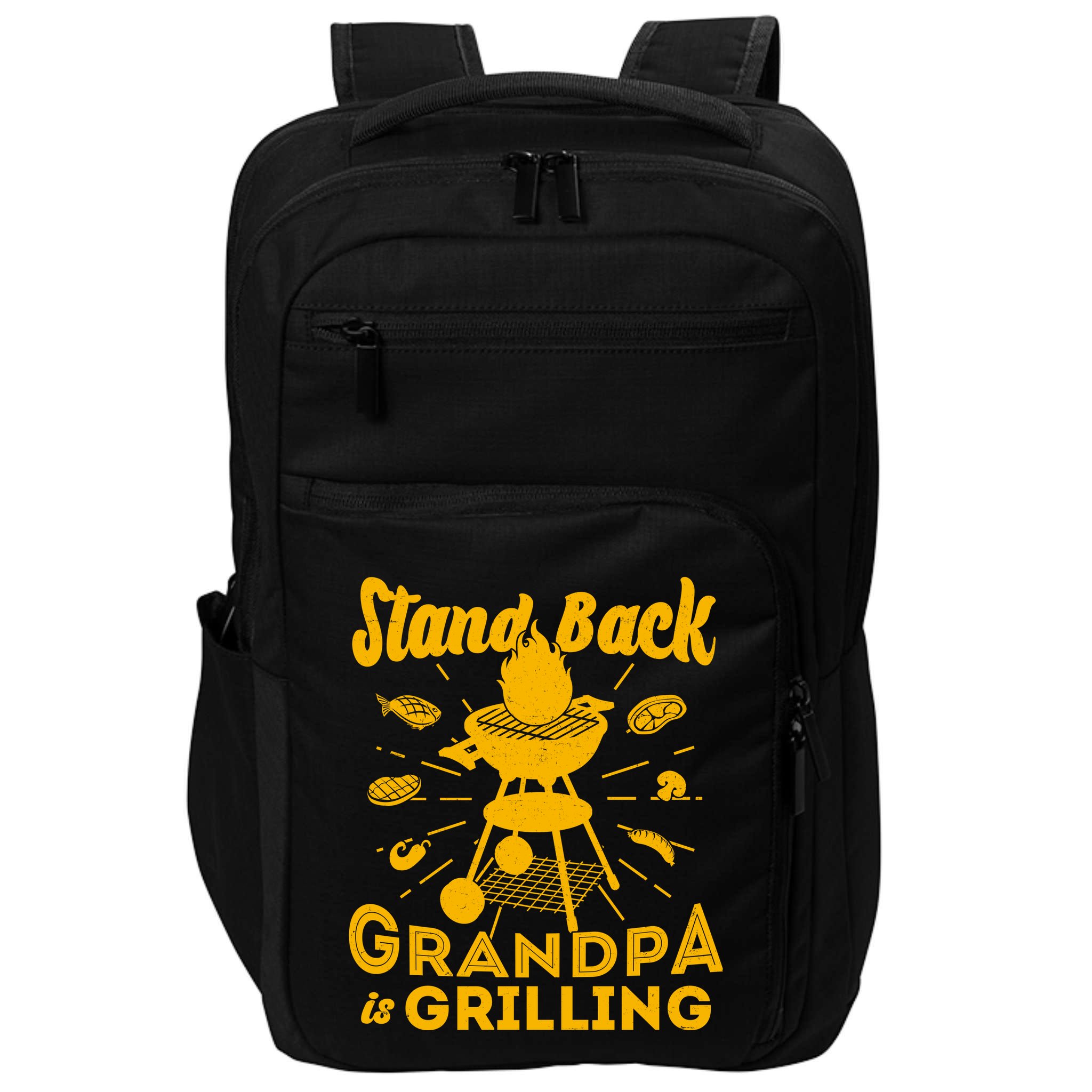 Stand Back Grandpa Is Grilling Impact Tech Backpack