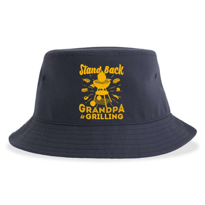 Stand Back Grandpa Is Grilling Sustainable Bucket Hat
