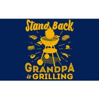 Stand Back Grandpa Is Grilling Bumper Sticker