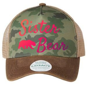 Sister Bear Gift Christmas Papa Bear Mama Bear Bear Meaningful Gift Legacy Tie Dye Trucker Hat