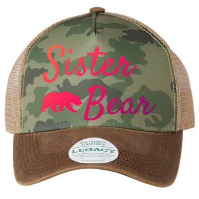 Sister Bear Gift Christmas Papa Bear Mama Bear Bear Meaningful Gift Legacy Tie Dye Trucker Hat