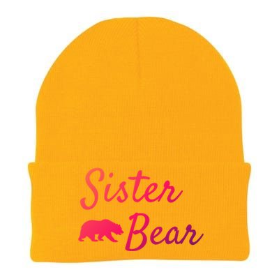 Sister Bear Gift Christmas Papa Bear Mama Bear Bear Meaningful Gift Knit Cap Winter Beanie