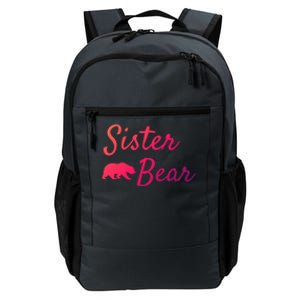 Sister Bear Gift Christmas Papa Bear Mama Bear Bear Meaningful Gift Daily Commute Backpack