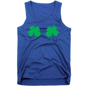 Shamrock Boobs Gift Irish St Patricks Day Gift Cool Gift Tank Top