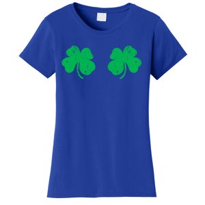 Shamrock Boobs Gift Irish St Patricks Day Gift Cool Gift Women's T-Shirt