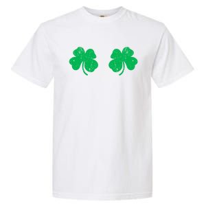 Shamrock Boobs Gift Irish St Patricks Day Gift Cool Gift Garment-Dyed Heavyweight T-Shirt