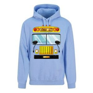 School Bus Halloween Costume Funny Bus Driver Unisex Surf Hoodie